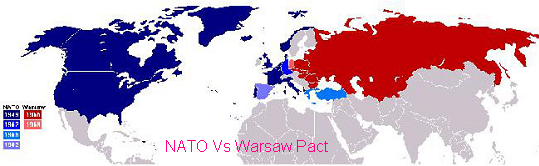 NATO Vs Warsaw Pact